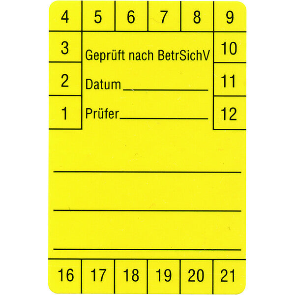 Beha-Amprobe Prüfetiketten 60x40mm FTC00001280D(VE250)